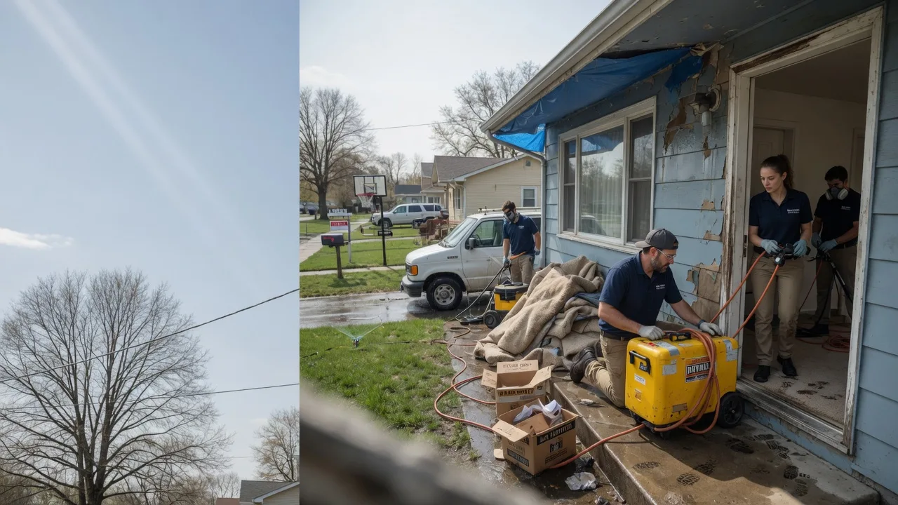 Basement Flood Cleanup in Howe, ID near me